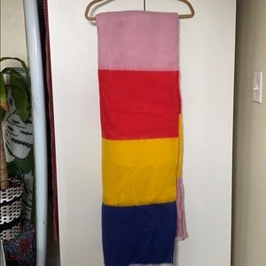 ASOS Rainbow Scarf - MASSIVE and ultra snuggly!